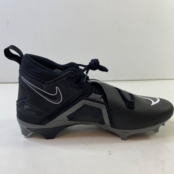 Nike Mens Nike Alpha Menace Pro 3 Black Football Shoes CT6649-010 Size 11 - Picture 3 of 13
